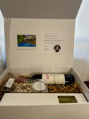 Real Estate Settlement Hamper with Wine, Chocolate & Diffuser